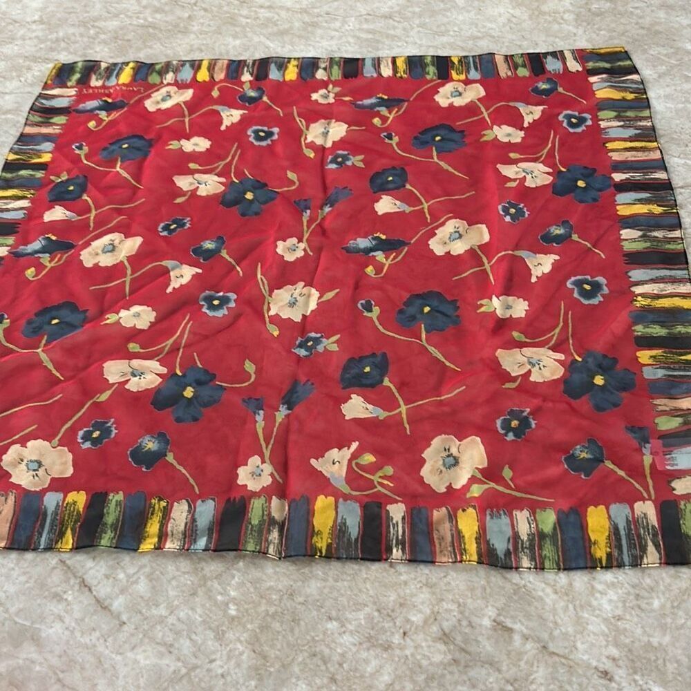 Laura Ashley Silk Scarf